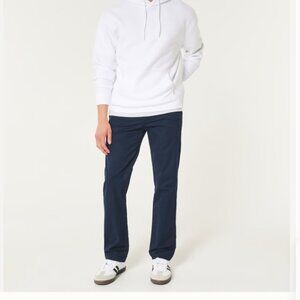 Hollister Men's Slim Straight Chino Size 32x32 Navy Blue